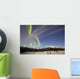 Aurora Borealis over Mountain Wall Decal Design 10