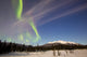 Aurora Borealis over Mountain Wall Decal Design 10