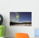 Aurora Borealis over Mountain Wall Decal Design 9