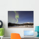 Aurora Borealis over Mountain Wall Decal Design 9