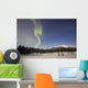 Aurora Borealis over Mountain Wall Decal Design 9