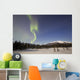 Aurora Borealis over Mountain Wall Decal Design 9