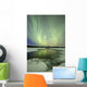 Aurora Borealis over Creek Wall Decal Design 11