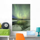 Aurora Borealis over Creek Wall Decal Design 11