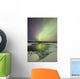 Aurora Borealis over Creek Wall Decal Design 10