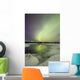 Aurora Borealis over Creek Wall Decal Design 10
