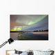 Aurora Borealis over Creek Wall Decal Design 9