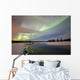 Aurora Borealis over Creek Wall Decal Design 9