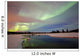 Aurora Borealis over Creek Wall Decal Design 9