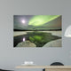 Aurora Borealis over Creek Wall Decal Design 7