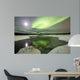 Aurora Borealis over Creek Wall Decal Design 7