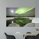 Aurora Borealis over Creek Wall Decal Design 7