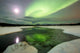 Aurora Borealis over Creek Wall Decal Design 7