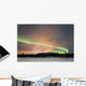 Aurora Borealis Fish Lake Wall Decal Design 3