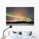 Aurora Borealis Fish Lake Wall Decal Design 3