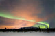 Aurora Borealis Fish Lake Wall Decal Design 3