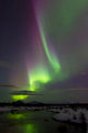 Aurora Borealis over Creek Wall Decal Design 6
