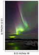 Aurora Borealis over Creek Wall Decal Design 6