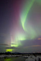 Aurora Borealis over Creek Wall Decal Design 5