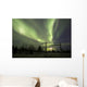 Aurora Borealis with Moon Wall Decal