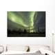 Aurora Borealis with Moon Wall Decal