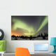 Aurora Borealis over Ogilvie Wall Decal