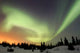 Aurora Borealis over Ogilvie Wall Decal