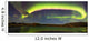 Aurora Borealis with Moonlight Wall Decal Design 13