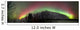 Aurora Borealis with Trees Wall Decal Design 5