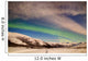 Aurora Borealis with Moonlight Wall Decal Design 12