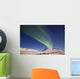 Aurora Borealis with Moonlight Wall Decal Design 11