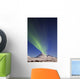 Aurora Borealis with Moonlight Wall Decal Design 10