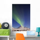 Aurora Borealis with Moonlight Wall Decal Design 10