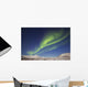Aurora Borealis with Moonlight Wall Decal Design 4