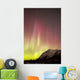 Red Aurora Borealis over Wall Decal Design 3