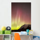 Red Aurora Borealis over Wall Decal Design 3