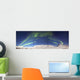 Aurora Borealis with Moonlight Wall Decal Design 1