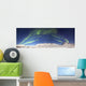 Aurora Borealis with Moonlight Wall Decal Design 1