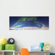 Aurora Borealis with Moonlight Wall Decal Design 1
