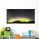 Red Aurora Borealis and Wall Decal Design 1