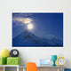 Full Moon with Rainbow Wall Decal Design 2