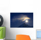 Full Moon with Rainbow Wall Decal Design 1