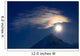 Full Moon with Rainbow Wall Decal Design 1