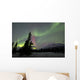Aurora Borealis over Carcross Wall Decal Design 1