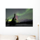Aurora Borealis over Carcross Wall Decal Design 1