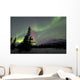 Aurora Borealis over Carcross Wall Decal Design 1