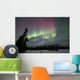 Red and Green Aurora Wall Decal Design 2