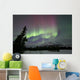 Red and Green Aurora Wall Decal Design 2