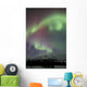 Red and Green Aurora Wall Decal Design 1