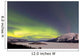 Aurora Borealis over Bove Wall Decal Design 5